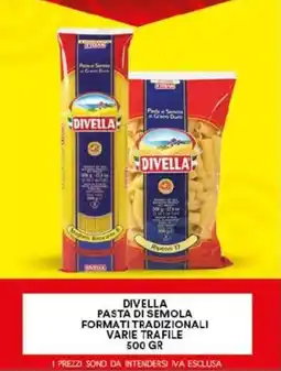 Vantaggio Cash&Carry Divella pasta di semola formati tradizionali offerta
