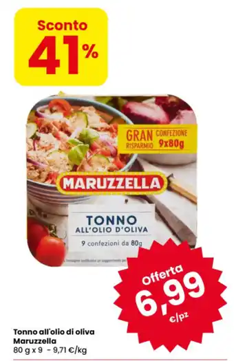 Tonno all'olio di oliva Maruzzella