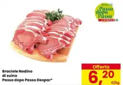 Eurospar Braciole Nodino di suino Passo dopo Passo Despar offerta