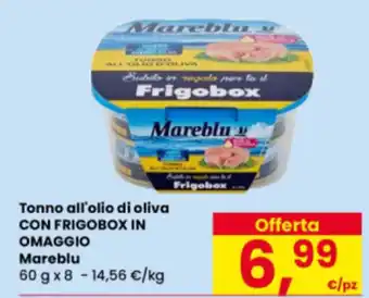 Eurospar Tonno all'olio di oliva Mareblu offerta