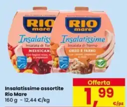 Eurospar Insalatissime Rio Mare offerta