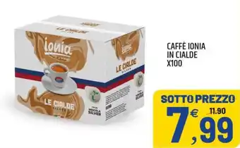 Caffè ionia in cialde x100