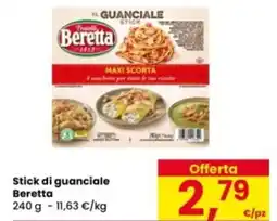 Eurospar Stick di guanciale Beretta offerta