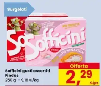 Eurospar Sofficini Findus offerta