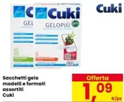 Eurospar Sacchetti gelo Cuki offerta