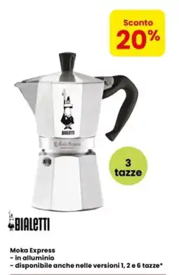 Eurospar BIALETTI Moka Express offerta