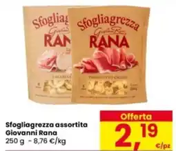 Eurospar Sfogliagrezza Giovanni Rana offerta