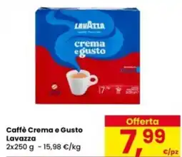 Eurospar Caffè Crema e Gusto Lavazza offerta