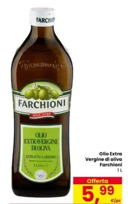 Eurospar Olio Extra Vergine di oliva Farchioni offerta