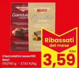 Eurospar Cioccolatini Novi offerta