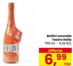 Eurospar Bellini cannella Teatro Italia offerta