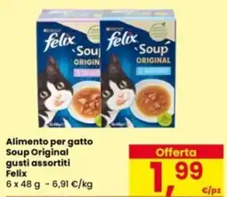 Eurospar Alimento per gatto Soup Original Felix offerta