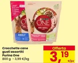 Eurospar Crocchette cane Purina One offerta