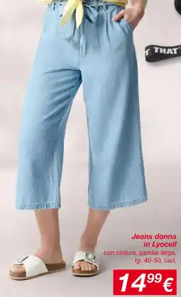 KiK Jeans donna in Lyocell offerta