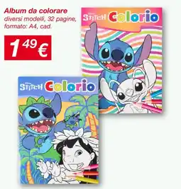 KiK Album da colorare offerta
