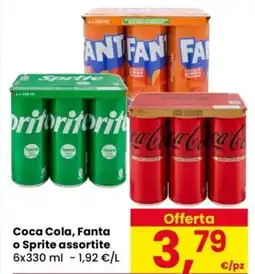 Despar Coca Cola, Fanta o Sprite offerta