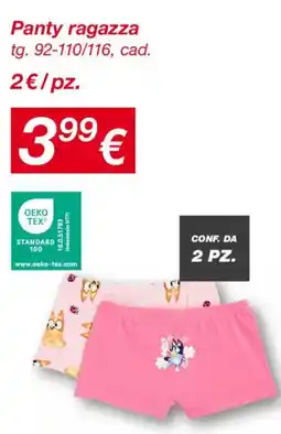 KiK Panty ragazza offerta