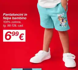 KiK Pantaloncini in felpa bambino offerta