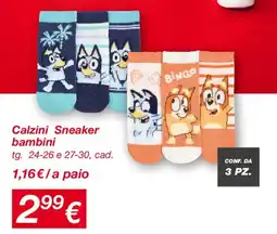 KiK Calzini Sneaker bambini offerta