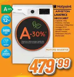 Golino Service Hotpoint ARISTON LAVATRICE HB123CAREIT offerta