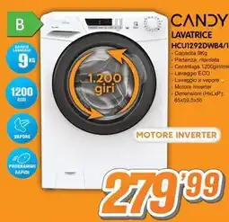 Golino Service CANDY LAVATRICE HCU1292DWB4/1-S offerta