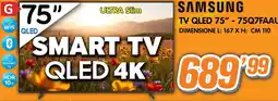 Golino Service SAMSUNG TV QLED 75" - 75Q7FAAU offerta