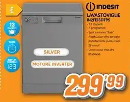 Golino Service INDESIT LAVASTOVIGLIE IN2FE13DT9S offerta