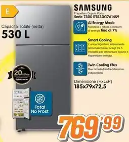 Golino Service SAMSUNG Serie 7300 RT53DG7A1459 offerta