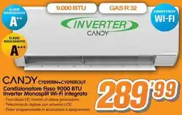 Golino Service CANDY CY09ERIN+CY09EROUT offerta