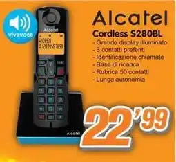 Golino Service Alcatel Cordless S280BL offerta