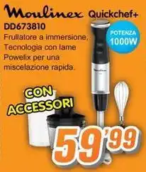 Golino Service Moulinex Quickchef+ DD673810 offerta