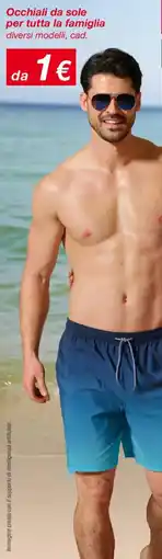 KiK Occhiali da sole per tutta la famiglia offerta