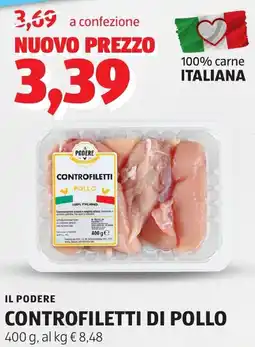 ALDI Il podere controfiletti di pollo offerta