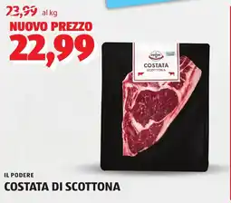ALDI Il podere costata di scottona offerta