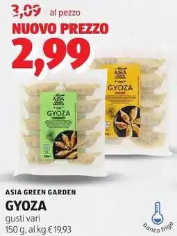 ALDI Asia green garden gyoza offerta