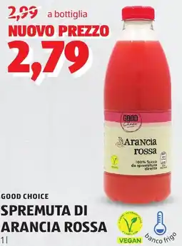 ALDI Good choice spremuta di arancia rossa offerta