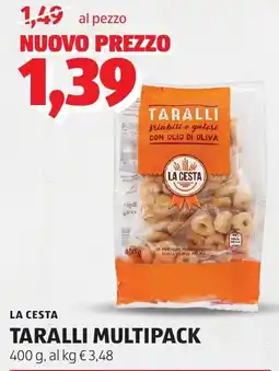 ALDI La cesta taralli multipack offerta