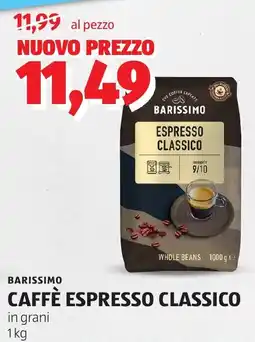 ALDI Barissimo caffè espresso classico offerta