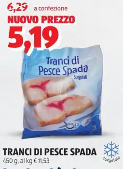 ALDI Tranci di pesce spada offerta