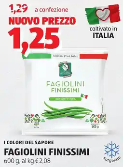 ALDI I colori del sapore fagiolini finissimi offerta