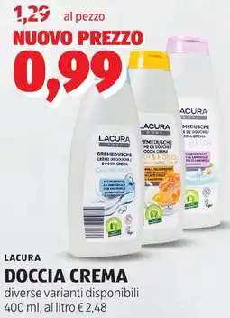 ALDI Lacura doccia crema offerta