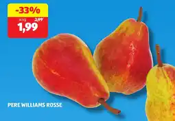 ALDI Pere williams rosse offerta