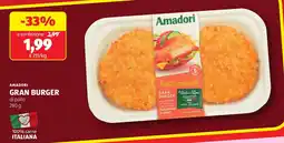 ALDI Amadori gran burger offerta