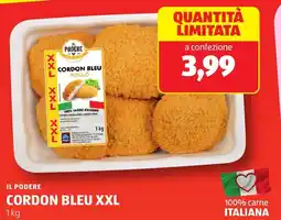 ALDI Il podere cordon bleu XXL offerta