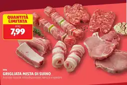 ALDI BBQ grigliata mista di suino offerta