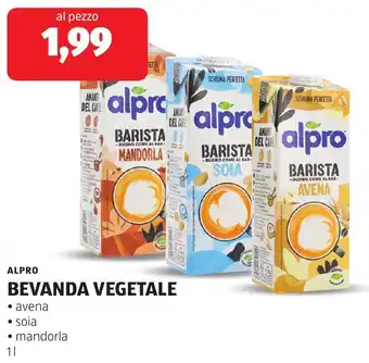 ALDI Alpro bevanda vegetale offerta