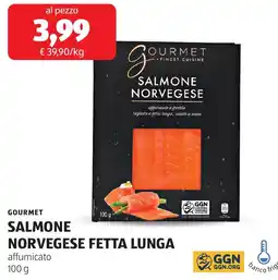 ALDI Gourmet salmone norvegese fetta lunga offerta