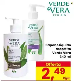 Despar Sapone liquido Verde Vera offerta