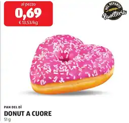 ALDI Pan del dì donut a cuore offerta