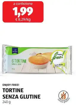 ALDI Enjoy free! tortine senza glutine offerta